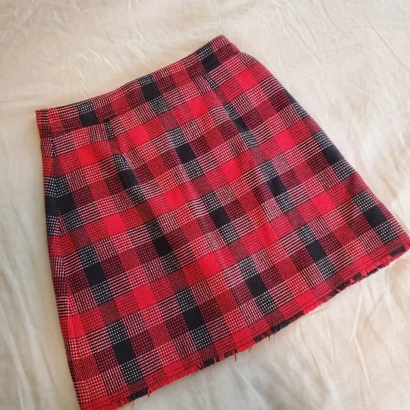 Derek Lam 10 Crosby plaid mini skirt - Picture 3 of 8